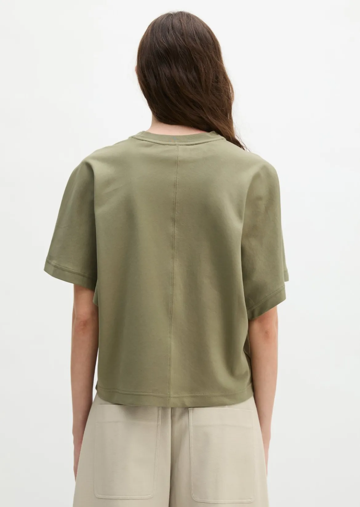 T-Shirt relaxed aus Interlock-Jersey
