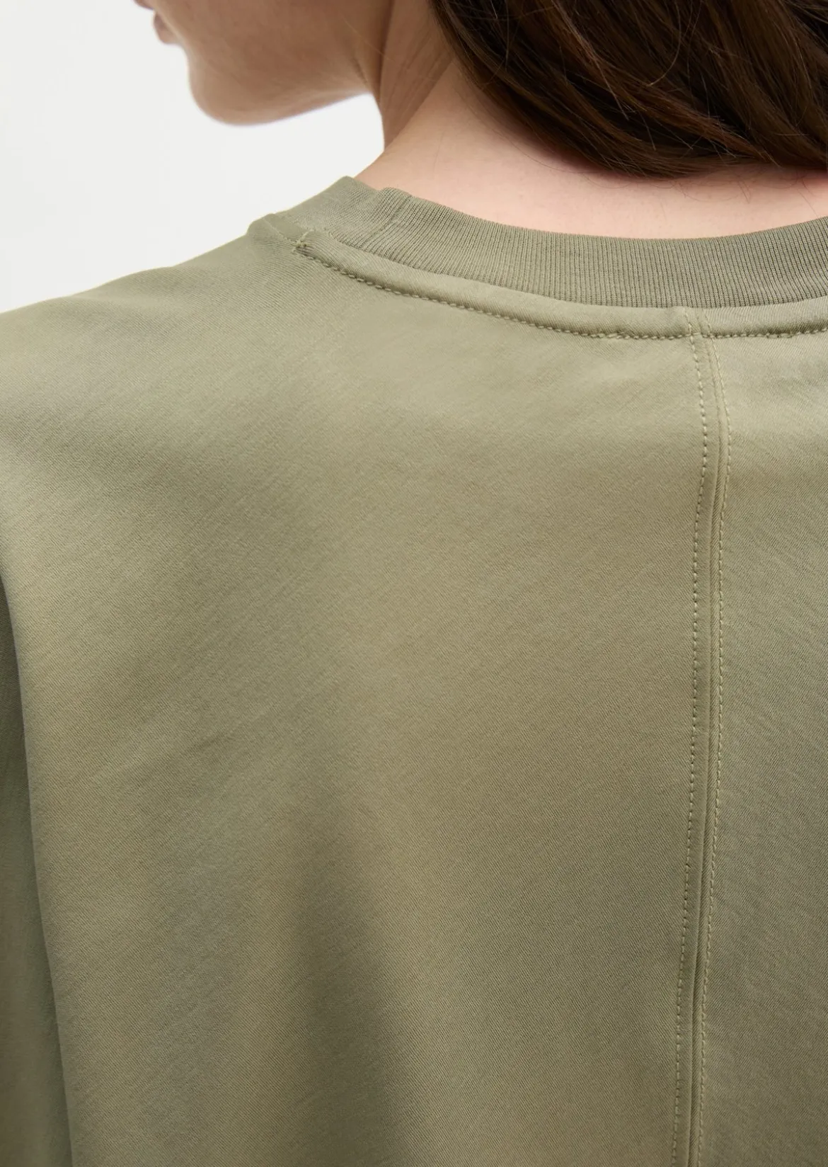 T-Shirt relaxed aus Interlock-Jersey