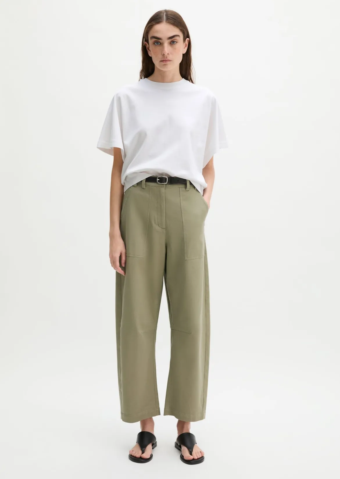 T-Shirt relaxed aus Interlock-Jersey