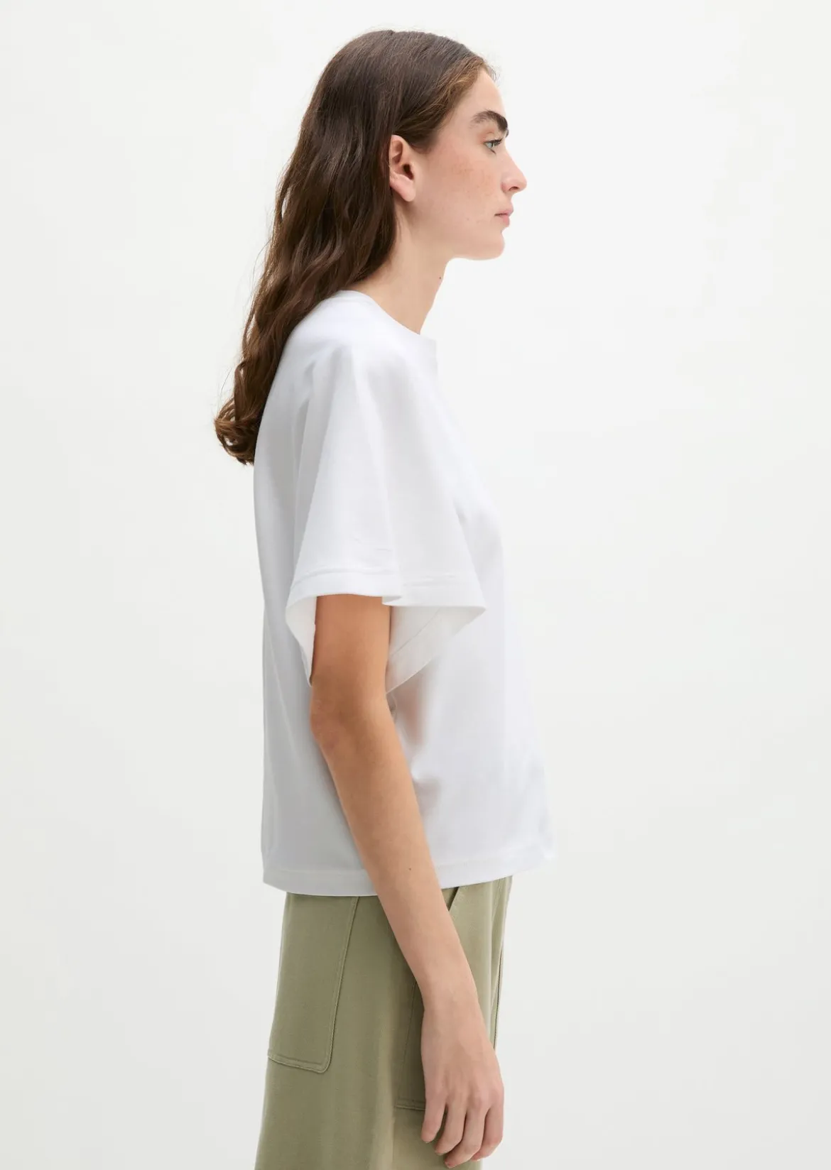 T-Shirt relaxed aus Interlock-Jersey