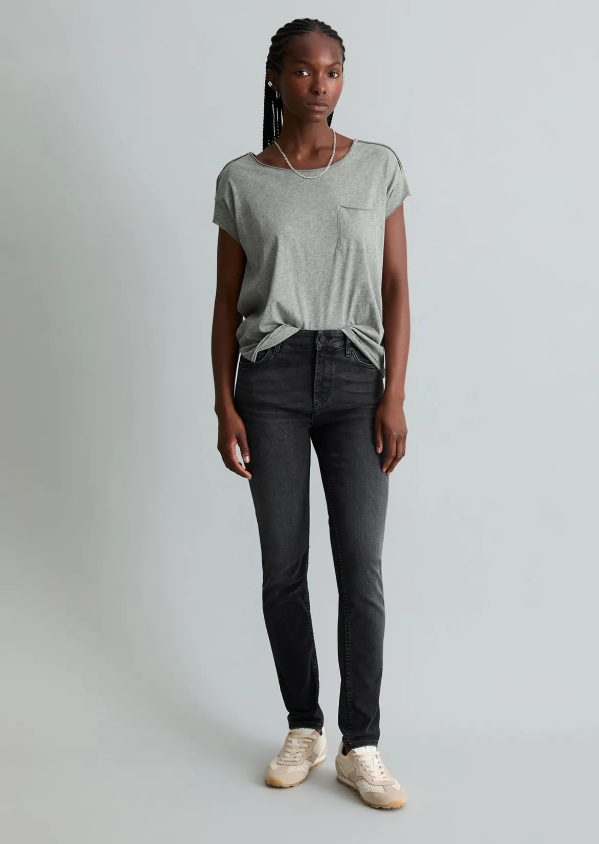 T-Shirt relaxed aus Organic Cotton