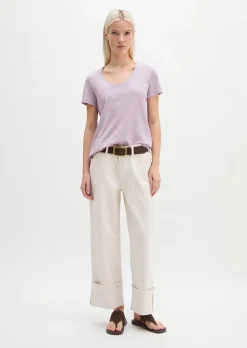 T-Shirt relaxed aus Organic Cotton Single Jersey