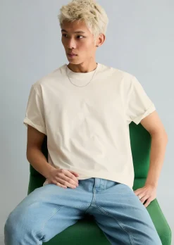 T-Shirt relaxed aus reiner Bio-Baumwolle