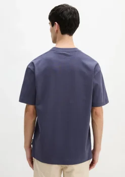 T-Shirt relaxed aus schwerem Bio-Baumwoll-Jersey