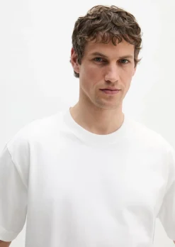 T-Shirt relaxed aus schwerem Bio-Baumwoll-Jersey