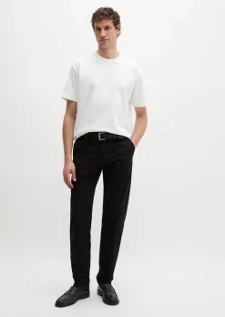 T-Shirt relaxed aus schwerem Bio-Baumwoll-Jersey
