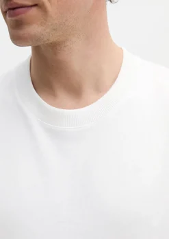T-Shirt relaxed aus schwerem Bio-Baumwoll-Jersey