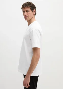 T-Shirt relaxed aus schwerem Bio-Baumwoll-Jersey
