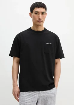 T-Shirt relaxed aus schwerem Bio-Baumwoll-Jersey