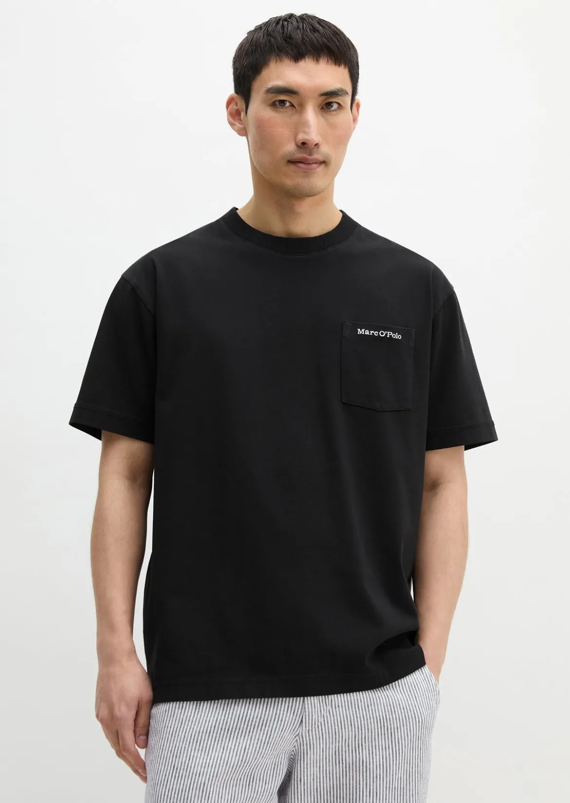 T-Shirt relaxed aus schwerem Bio-Baumwoll-Jersey