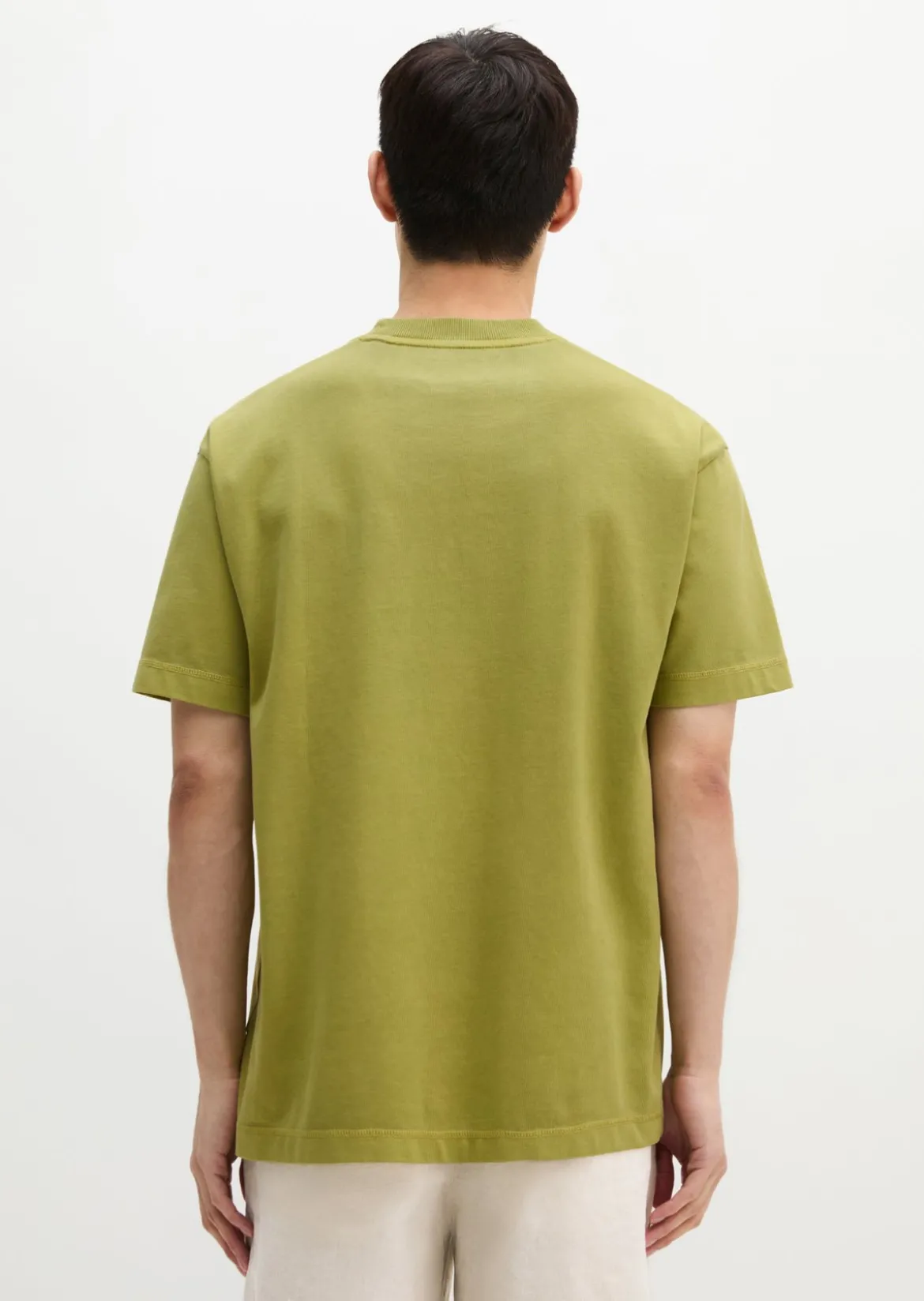 T-Shirt relaxed aus schwerem Bio-Baumwoll-Jersey