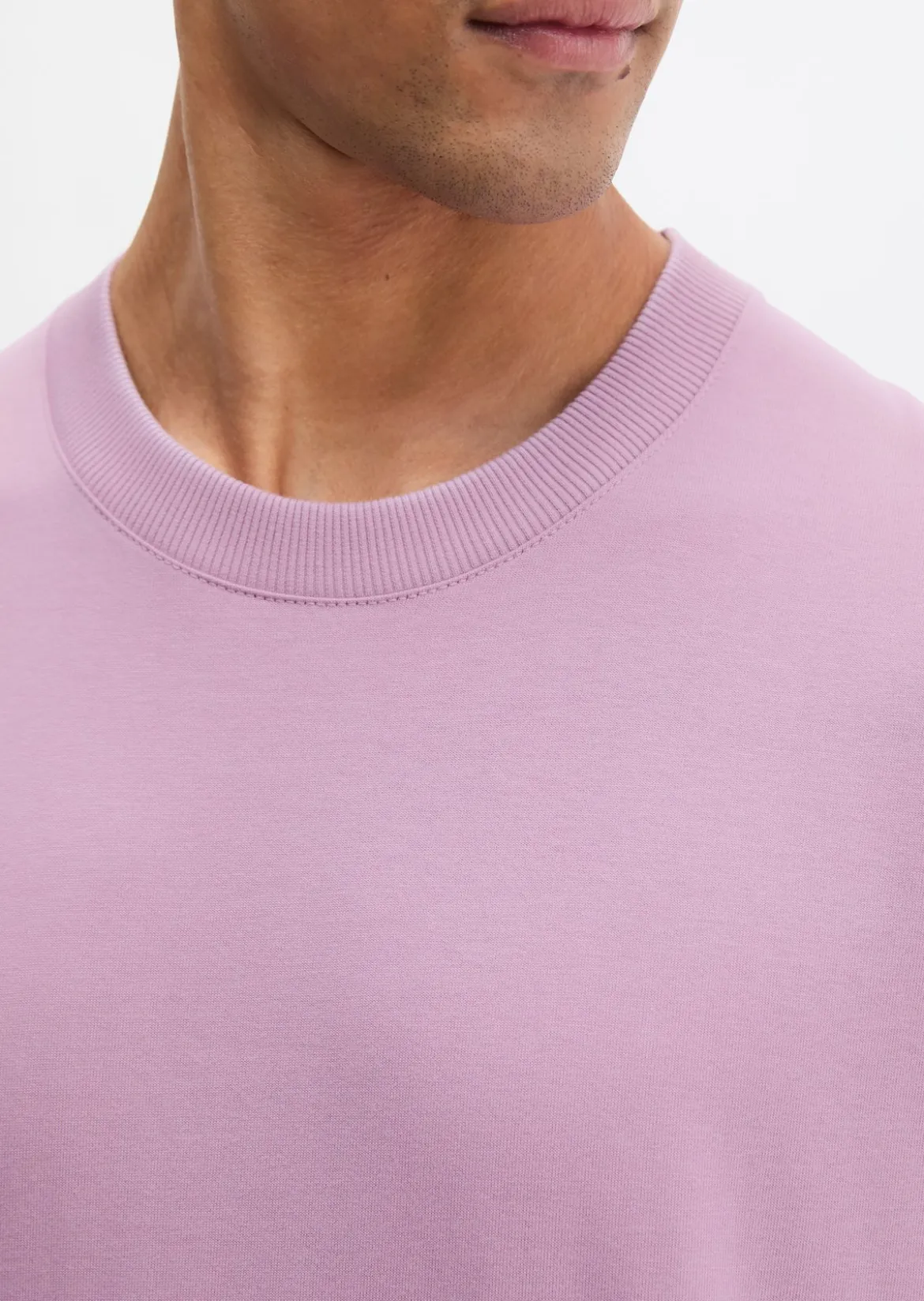 T-Shirt relaxed aus schwerem Bio-Baumwoll-Jersey