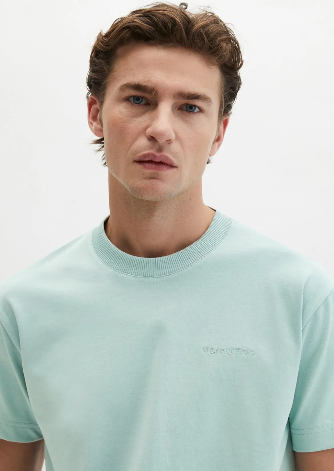 T-Shirt relaxed aus schwerem Bio-Baumwoll-Jersey