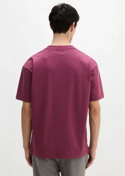 T-Shirt relaxed aus schwerem Bio-Baumwoll-Jersey