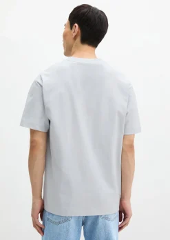 T-Shirt relaxed aus schwerem Bio-Baumwoll-Jersey