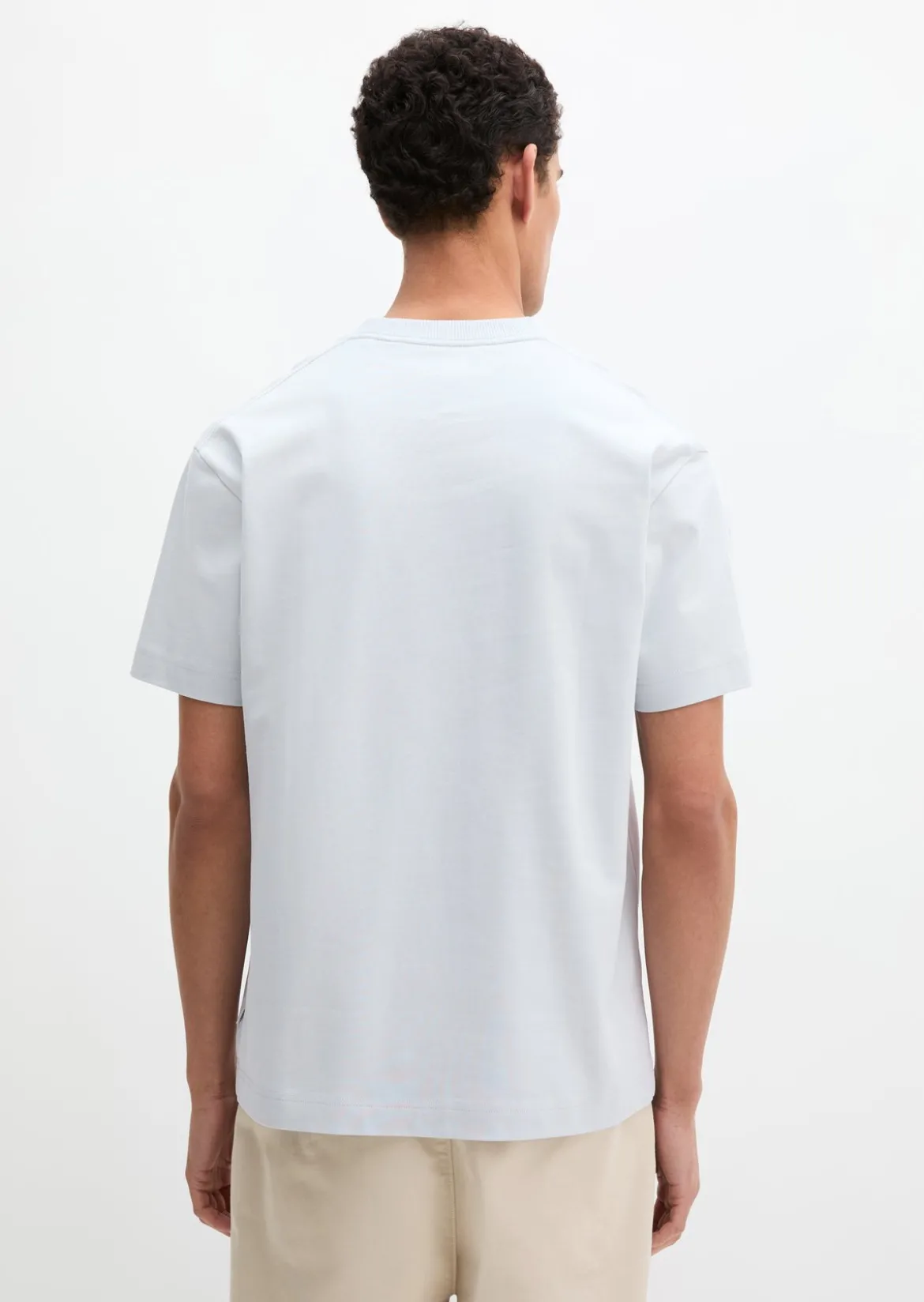 T-Shirt relaxed aus schwerem Bio-Baumwoll-Jersey