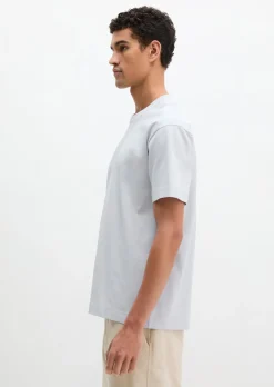 T-Shirt relaxed aus schwerem Bio-Baumwoll-Jersey