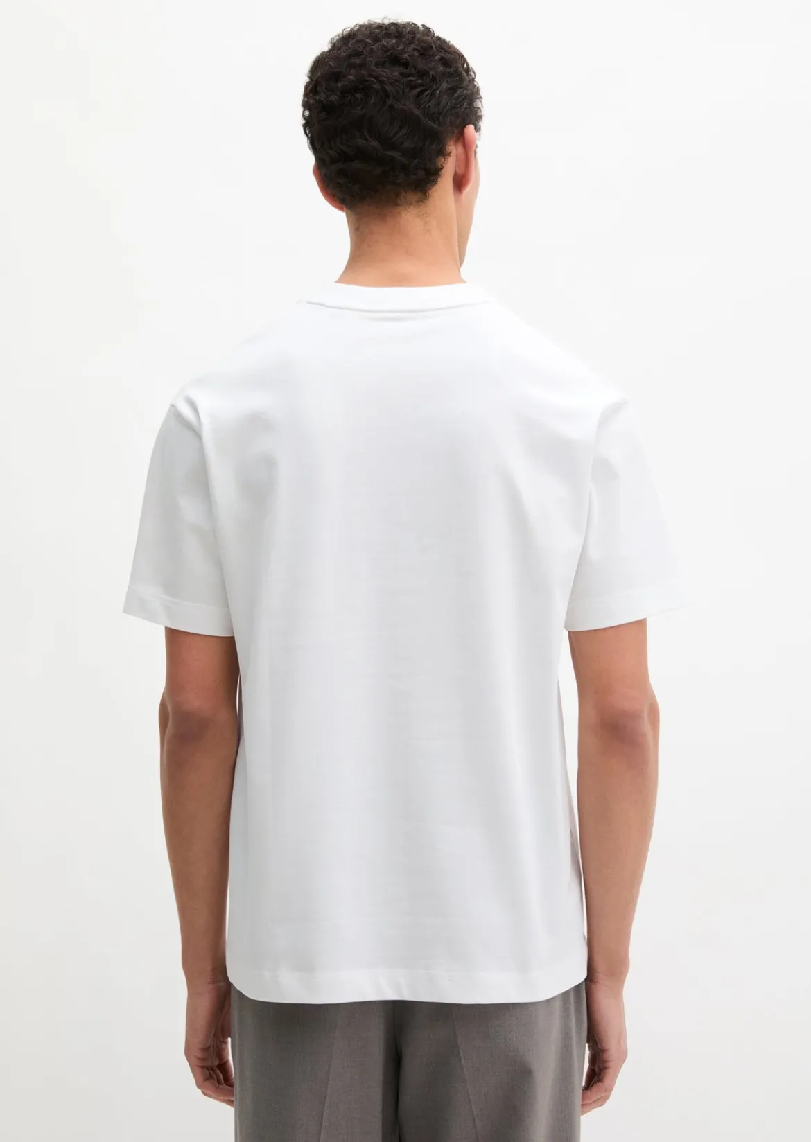 T-Shirt relaxed aus schwerem Bio-Baumwoll-Jersey