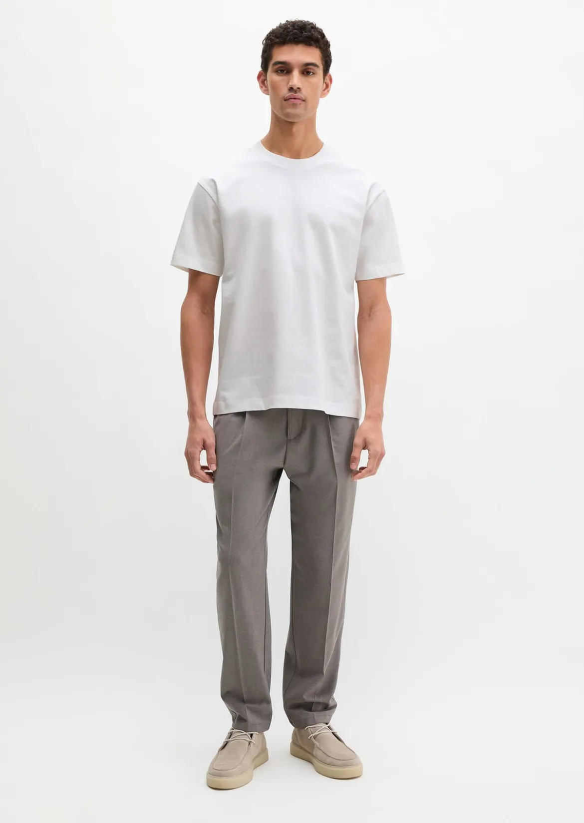 T-Shirt relaxed aus schwerem Bio-Baumwoll-Jersey
