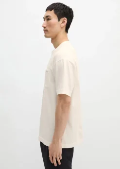 T-Shirt relaxed aus schwerem Bio-Baumwoll-Jersey