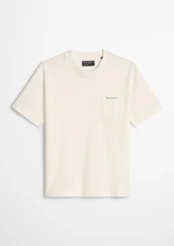 T-Shirt relaxed aus schwerem Bio-Baumwoll-Jersey