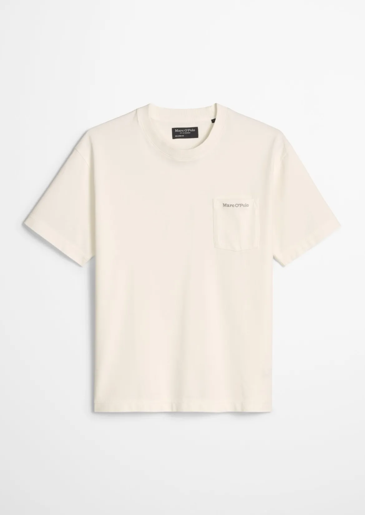 T-Shirt relaxed aus schwerem Bio-Baumwoll-Jersey
