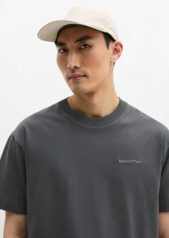 T-Shirt relaxed aus schwerem Bio-Baumwoll-Jersey