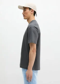 T-Shirt relaxed aus schwerem Bio-Baumwoll-Jersey