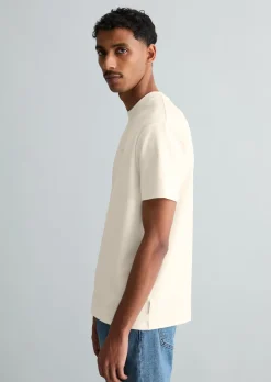 T-Shirt relaxed aus schwerem Bio-Baumwoll-Jersey