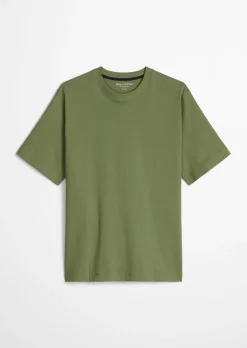 T-Shirt relaxed aus schwerem Bio-Baumwoll-Jersey