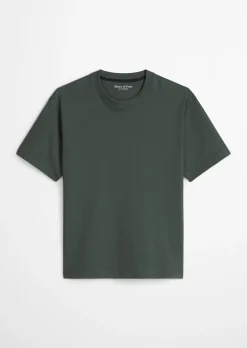 T-Shirt relaxed aus schwerem Bio-Baumwoll-Jersey