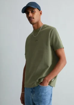 T-Shirt relaxed aus schwerem Bio-Baumwoll-Jersey
