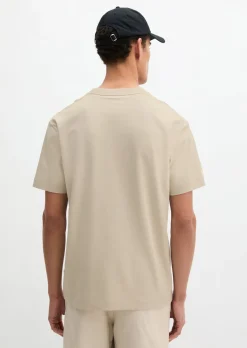 T-Shirt relaxed aus schwerem Bio-Baumwoll-Jersey