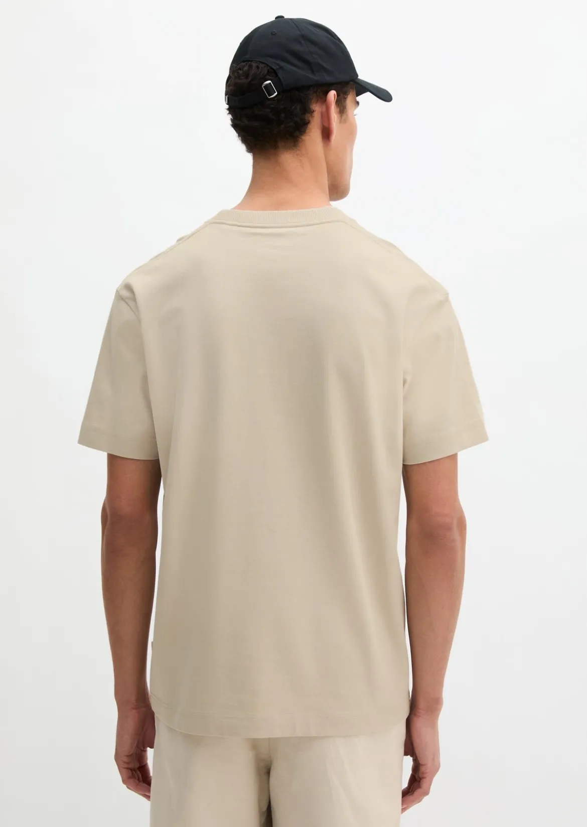 T-Shirt relaxed aus schwerem Bio-Baumwoll-Jersey