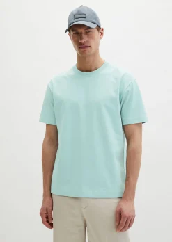 T-Shirt relaxed aus schwerem Bio-Baumwoll-Jersey