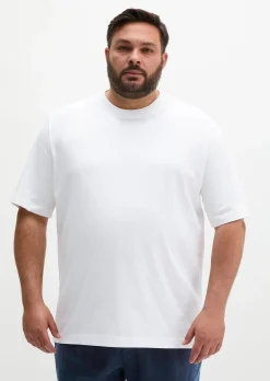 T-Shirt relaxed aus schwerem Bio-Baumwoll-Jersey