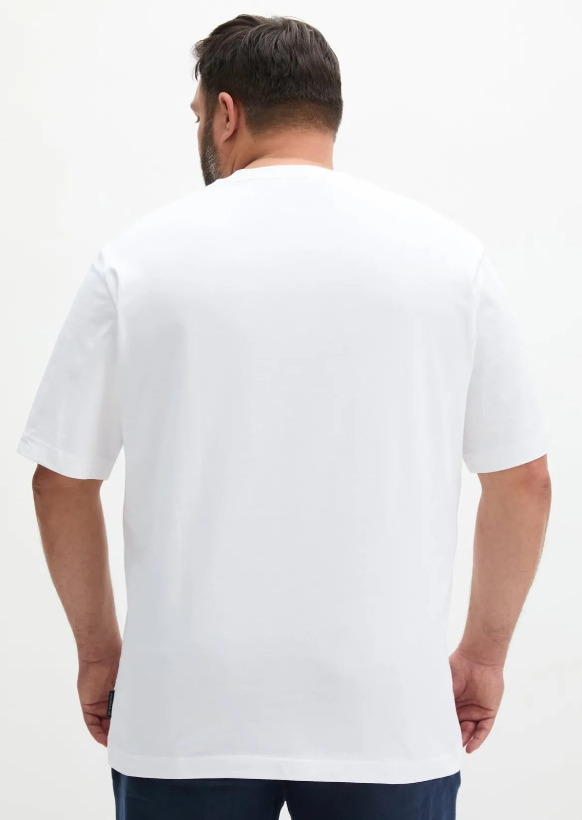T-Shirt relaxed aus schwerem Bio-Baumwoll-Jersey