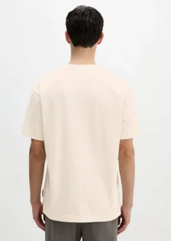 T-Shirt relaxed aus schwerem Bio-Baumwoll-Jersey