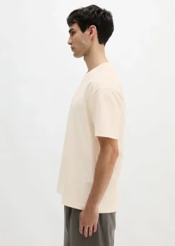 T-Shirt relaxed aus schwerem Bio-Baumwoll-Jersey