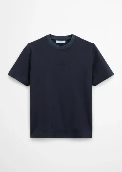T-Shirt relaxed aus schwerem Bio-Baumwoll-Jersey