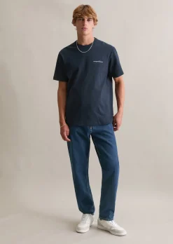 T-Shirt relaxed aus schwerem Bio-Baumwoll-Jersey