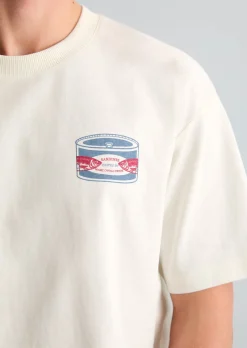 T-Shirt relaxed aus schwerem Bio-Baumwoll-Jersey