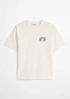 T-Shirt relaxed aus schwerem Bio-Baumwoll-Jersey