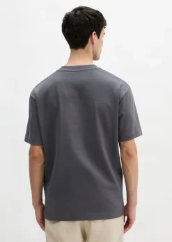 T-Shirt relaxed aus schwerem Bio-Baumwoll-Jersey