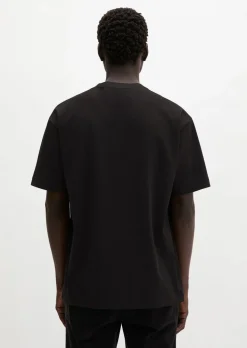 T-Shirt relaxed aus schwerem Bio-Baumwoll-Jersey