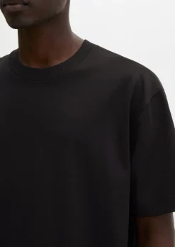 T-Shirt relaxed aus schwerem Bio-Baumwoll-Jersey