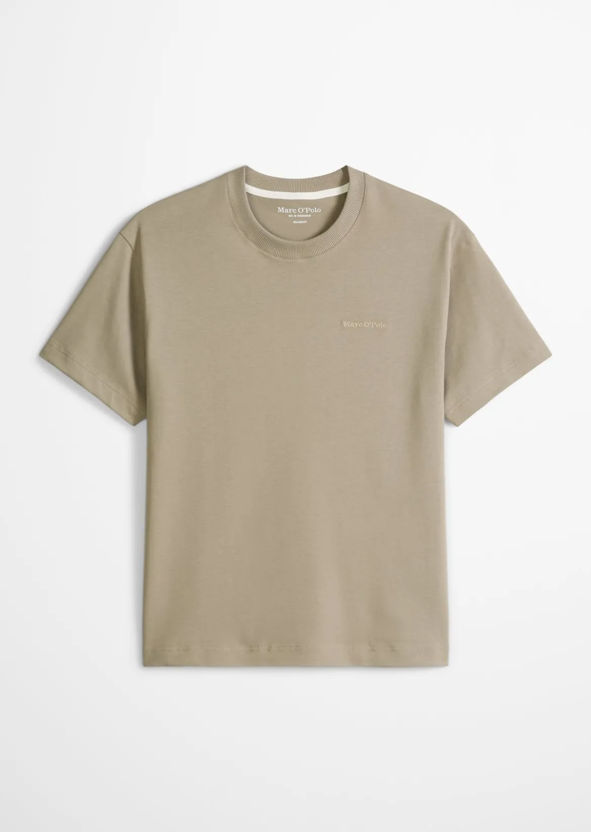 T-Shirt relaxed aus schwerem Bio-Baumwoll-Jersey