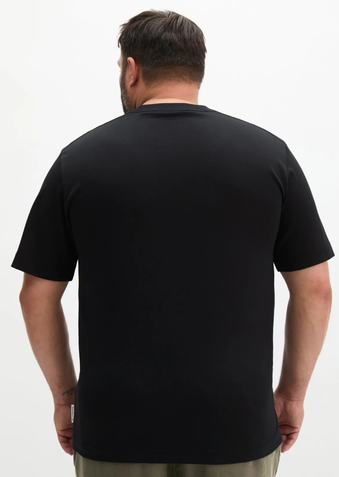 T-Shirt relaxed aus schwerem Bio-Baumwoll-Jersey