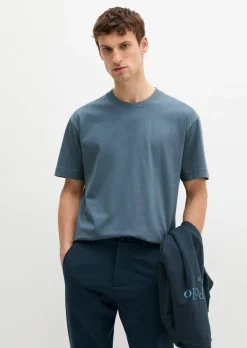 T-Shirt relaxed aus schwerem Bio-Baumwoll-Jersey