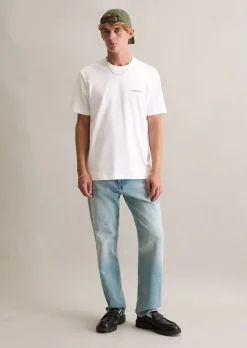 T-Shirt relaxed aus schwerem Bio-Baumwoll-Jersey
